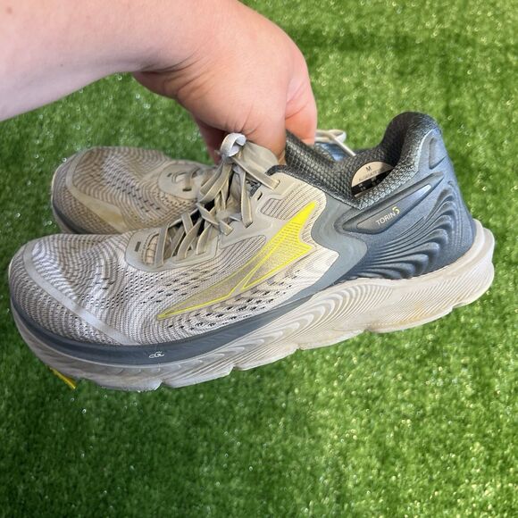 Altra Men's Torin 5 Gray Lime Running Shoes Sneakers Mens Size 8.5 Pre Owned - Picture 8 of 8